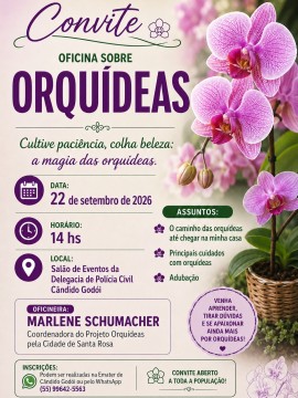 Oficina sobre Orquídeas