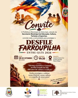 Desfile Farroupilha de Entre-Ijuís 2026