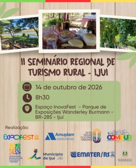 II Seminário Regional de Turismo Rural - Ijuí