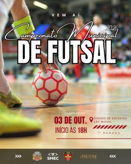 Campeonato Municipal de Futsal 2026