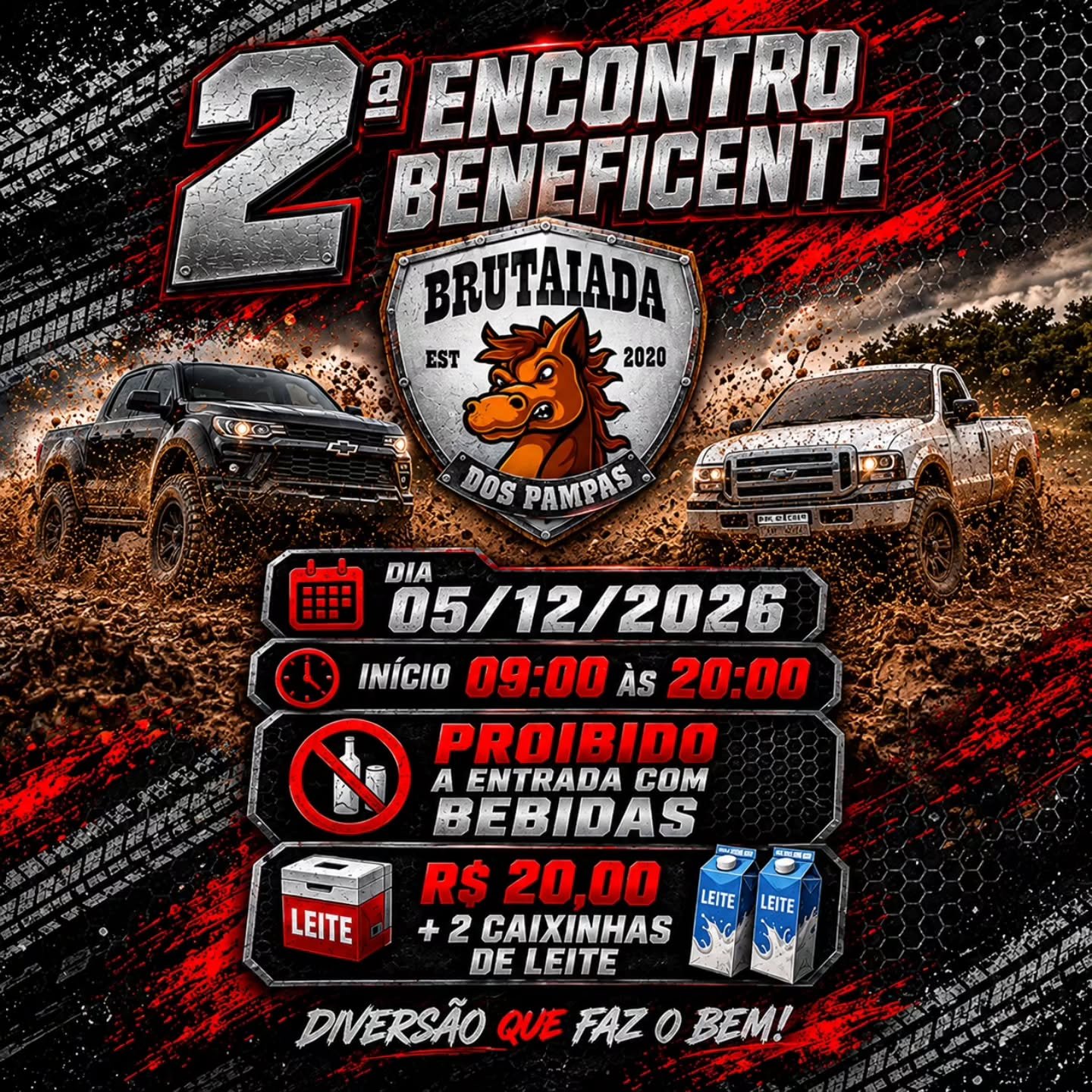 2ª Encontro Beneficente - Brutaiada dos Pampas