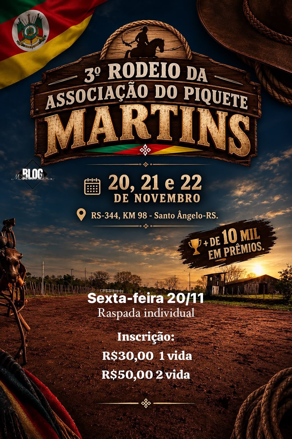 3º Rodeio da Associação do Piquete Martins