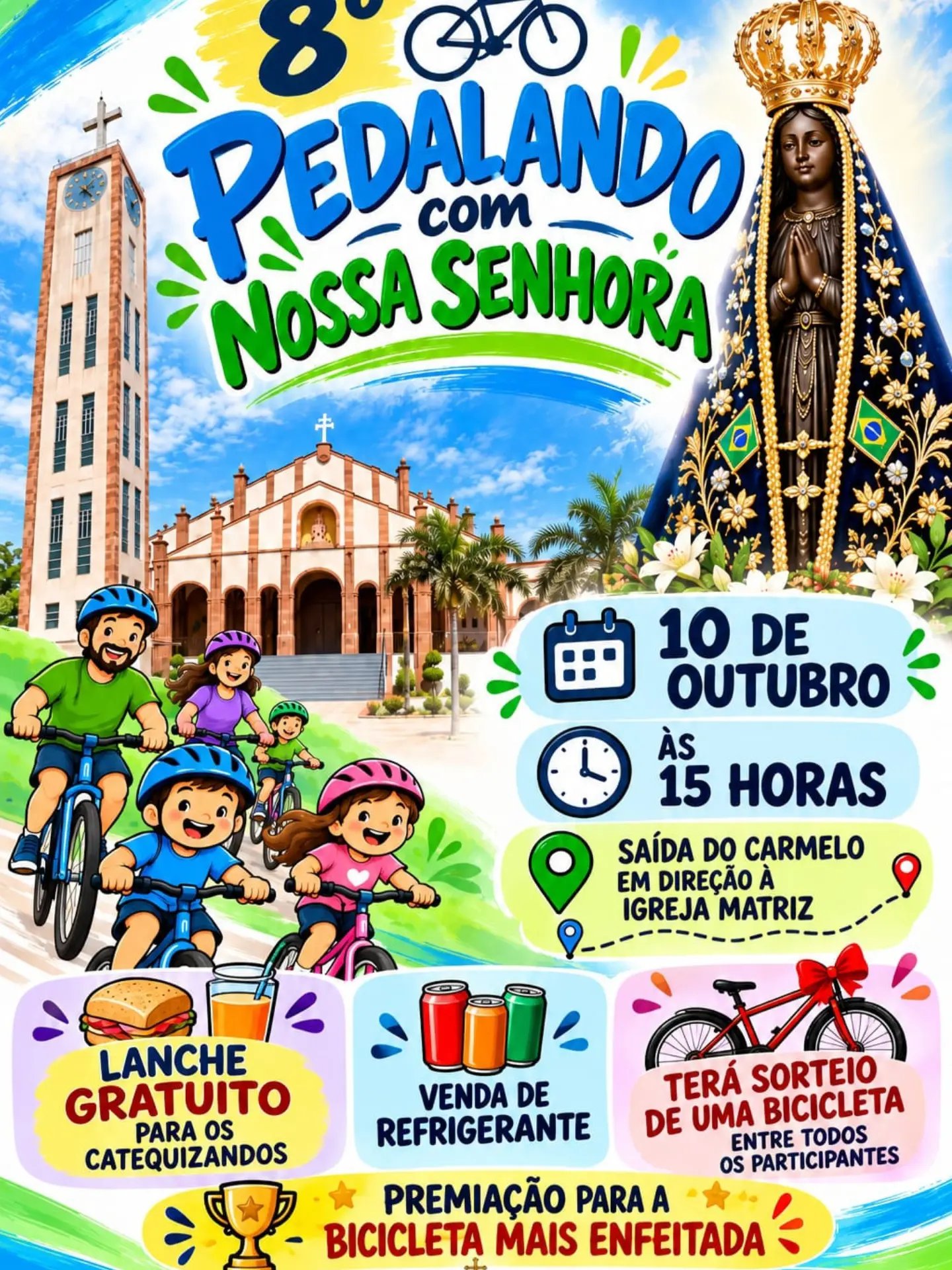 8º Pedalando com Nossa Senhora