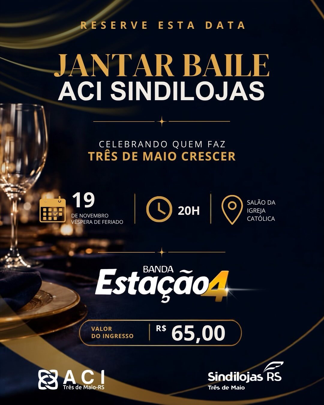 Jantar Baile ACI Sindilojas