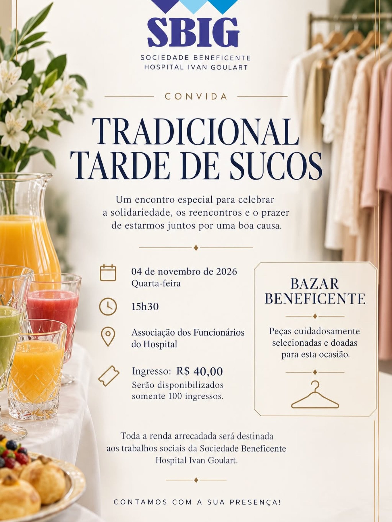 Tradicional Tarde de Sucos