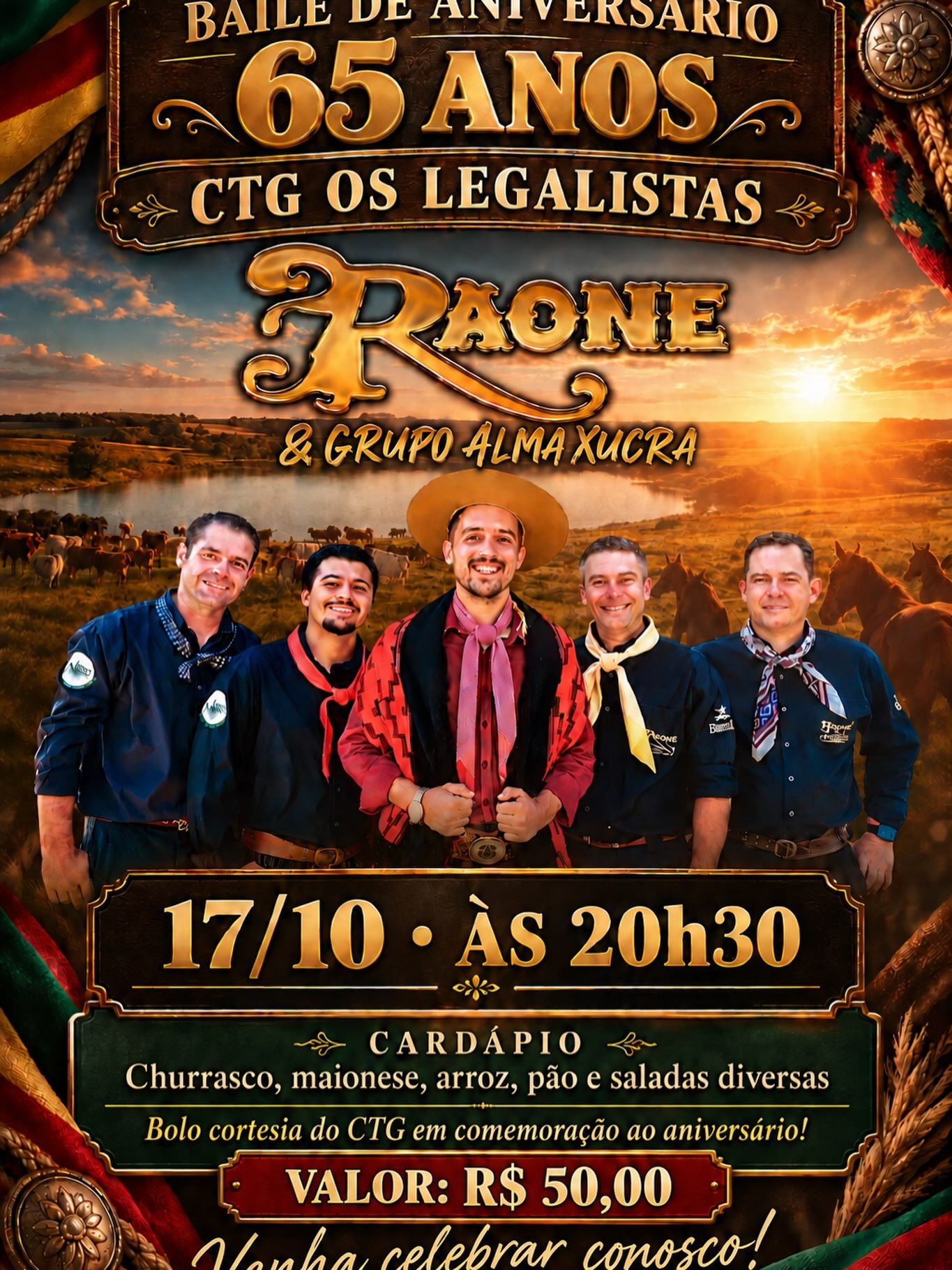 Baile de Aniversário 65 Anos - CTG Os Legalistas