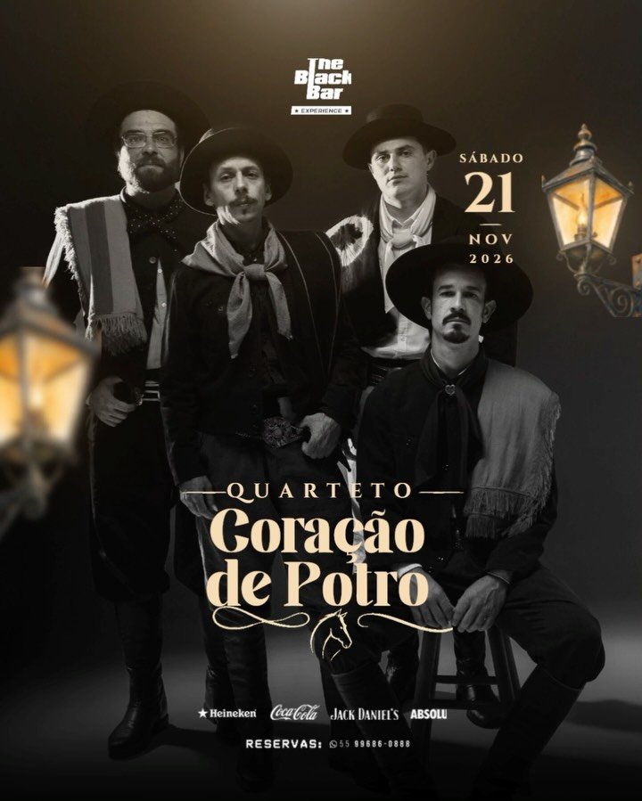 Quarteto Coração de Potro no The Black Bar