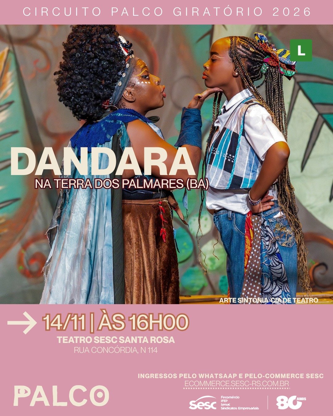 Dandara na Terra dos Palmares