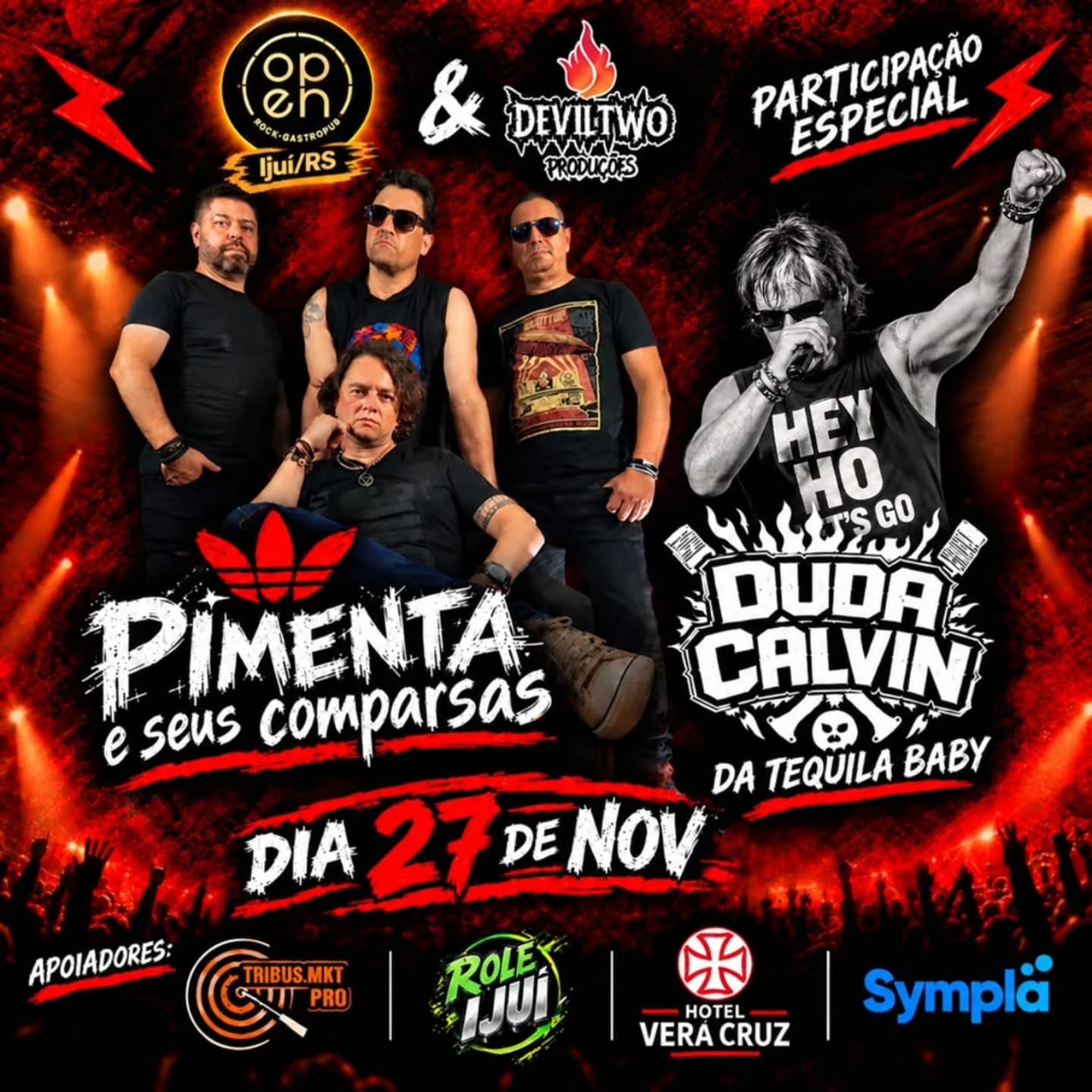 Duda Calvin e Pimenta e Seus Comparsas - Ijuí