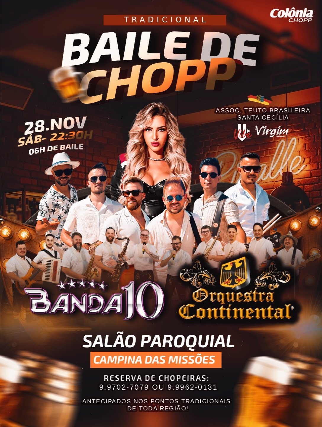 Tradicional Baile de Chopp - Campina das Missões