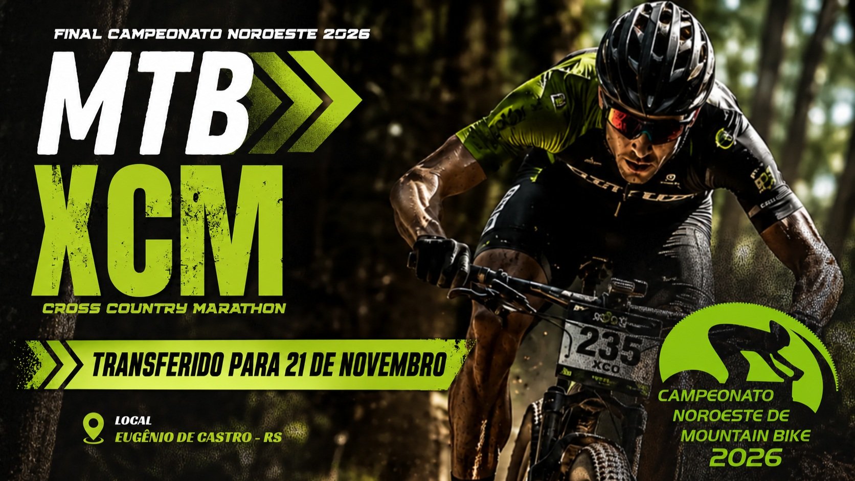 MTB XCM | Final Campeonato Noroeste de Mountain Bike 2026