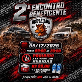 2ª Encontro Beneficente - Brutaiada dos Pampas