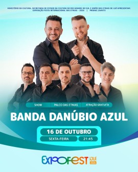 Banda Danúbio Azul - EXPOFEST Ijuí 2026