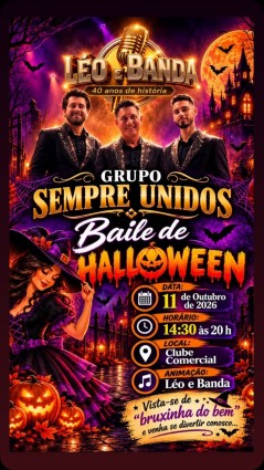 Baile de Halloween - Grupo Sempre Unidos
