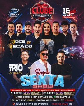 Super Sexta Show - Doce Pecado & Trio do Bailão