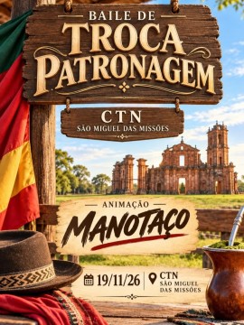 Baile de Troca Patronagem