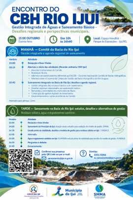Encontro do CBH Rio Ijuí - Gestão Integrada de Águas e Saneamento Básico