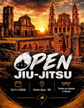 Open Jiu-Jitsu - Entre-Ijuís 2026