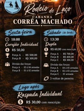 Rodeio de Laço - Cabanha Corrêa Machado