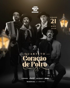 Quarteto Coração de Potro no The Black Bar