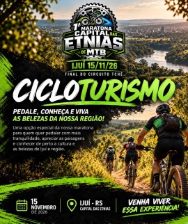 Cicloturismo - 1ª Maratona Capital das Etnias de MTB