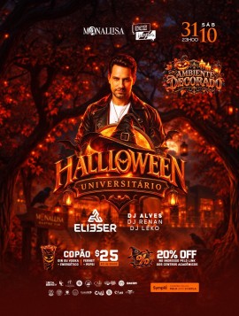 Halloween Universitário - Monallisa + DCE